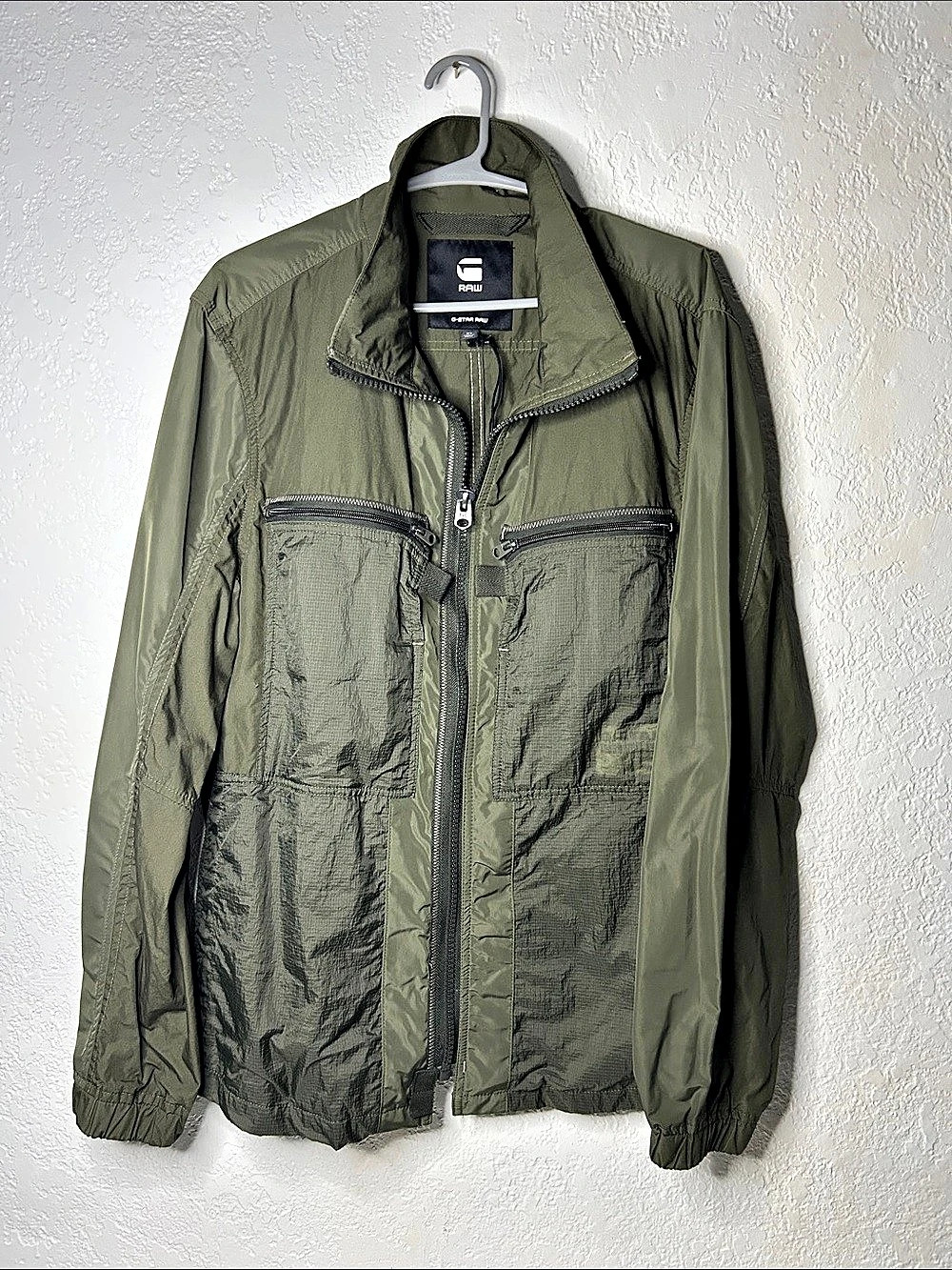 G-Star RAW lightweight jacket Green XL Like New